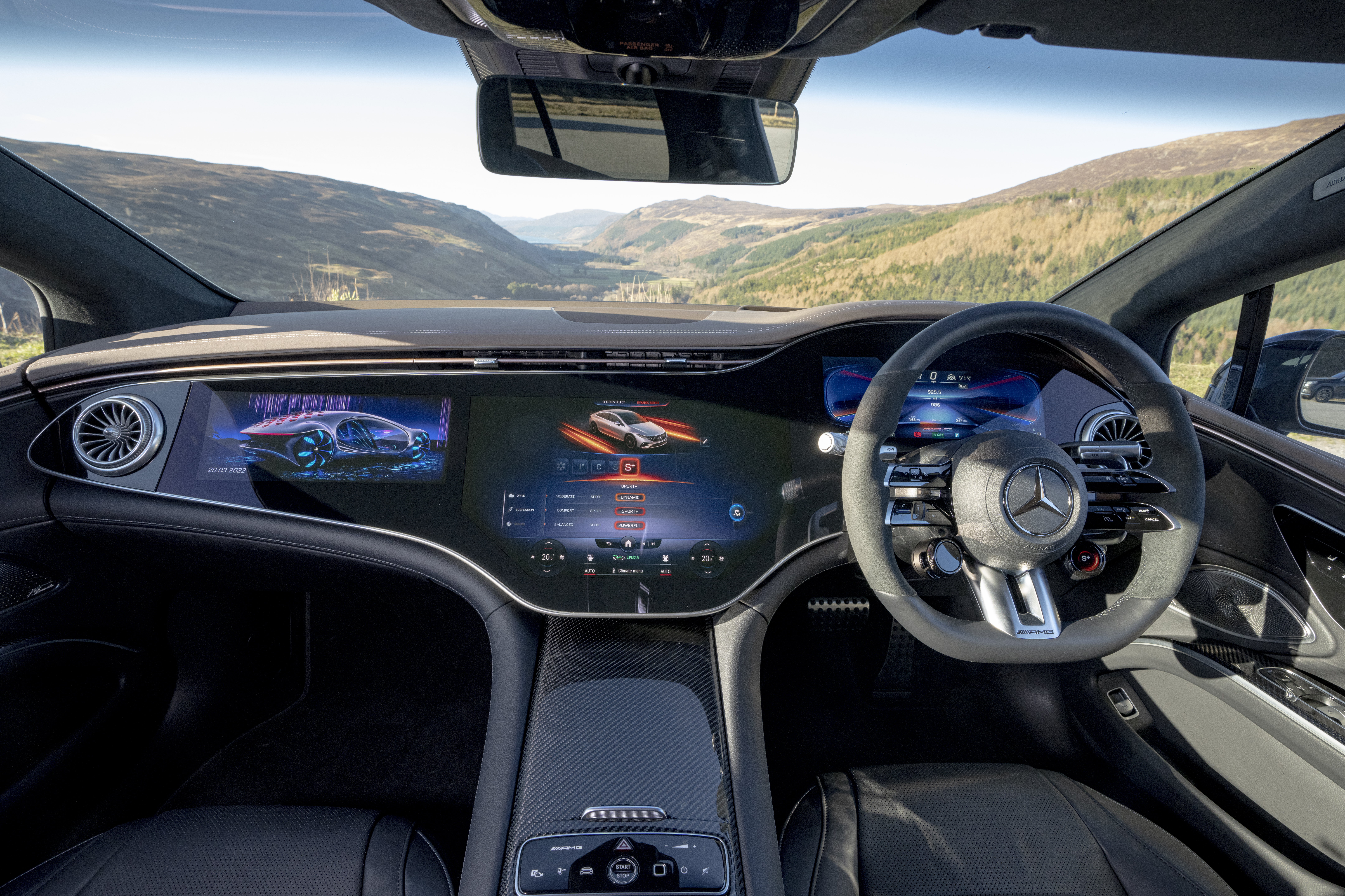 Mercedes-Benz EQS interior